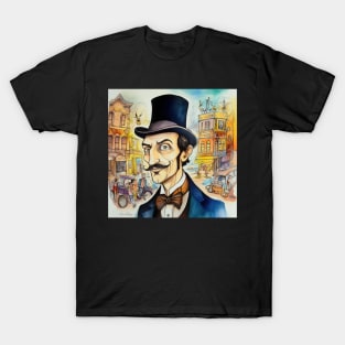 Arsene Lupin drawing T-Shirt